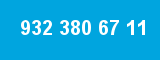 932 380 67 11 932 380 67 11